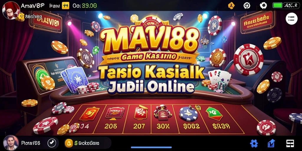 Tampilan menarik dari gameplay AMAVI88 dengan fitur-fitur Kasino.