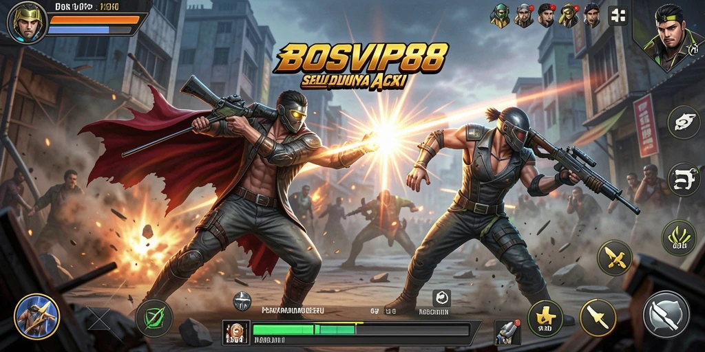 Gameplay seru dan mendebarkan di BOSVIP88.