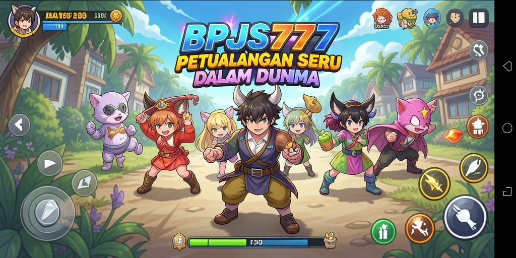 Tampilan gameplay seru dari BPJS777 yang memikat hati para penggemar Anime.