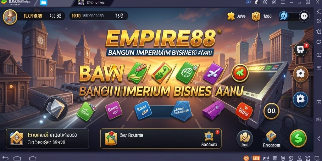 Tampilan gameplay EMPIRE88 yang penuh strategi dan keseruan.