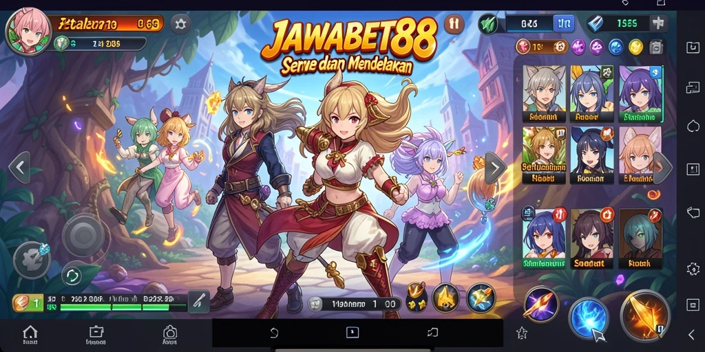 Gameplay seru dan penuh warna dari JAWABET88.