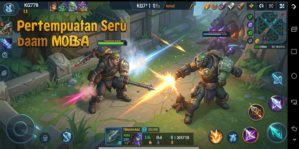 Gameplay MOBA yang mendebarkan dengan visual menakjubkan.