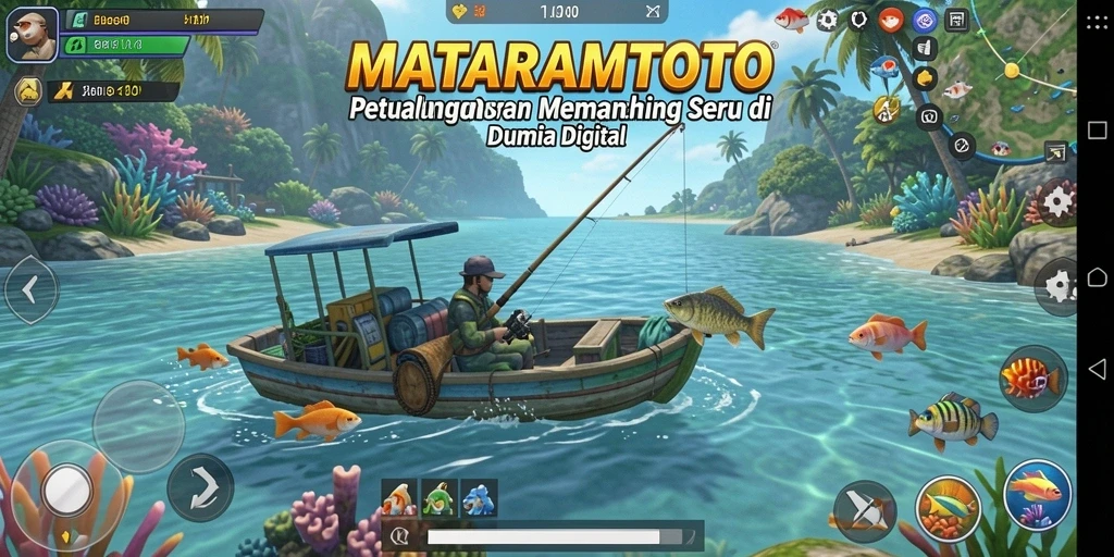 Tangkapan ikan besar dalam gameplay MATARAMTOTO yang seru.