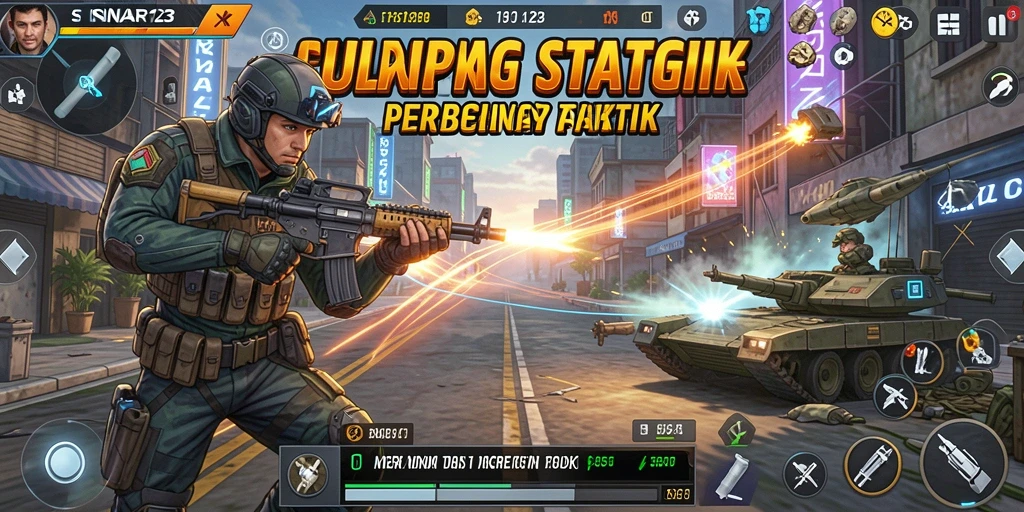 Tangkapan layar gameplay <strong>SINAR123</strong> yang menunjukkan aksi pertempuran strategi.