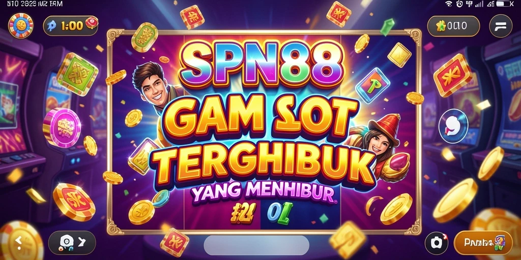 Tampilan gameplay SPN88 dengan efek visual menarik.